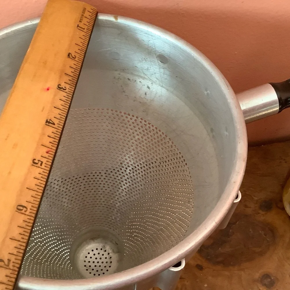 Vintage West Bend Co. Aluminum Cone Colander Ricer Strainer Sieve Replacement